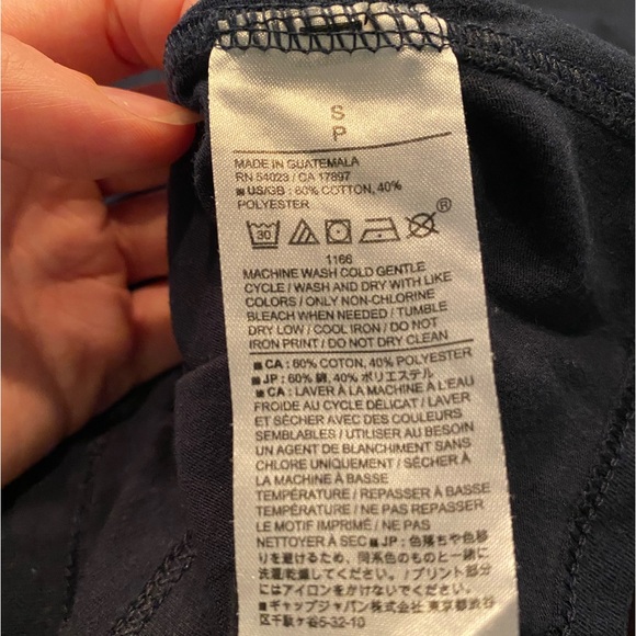 Banana Republic Graphic T-Shirt Sailboat in Preppy Navy - Picture 4 of 4